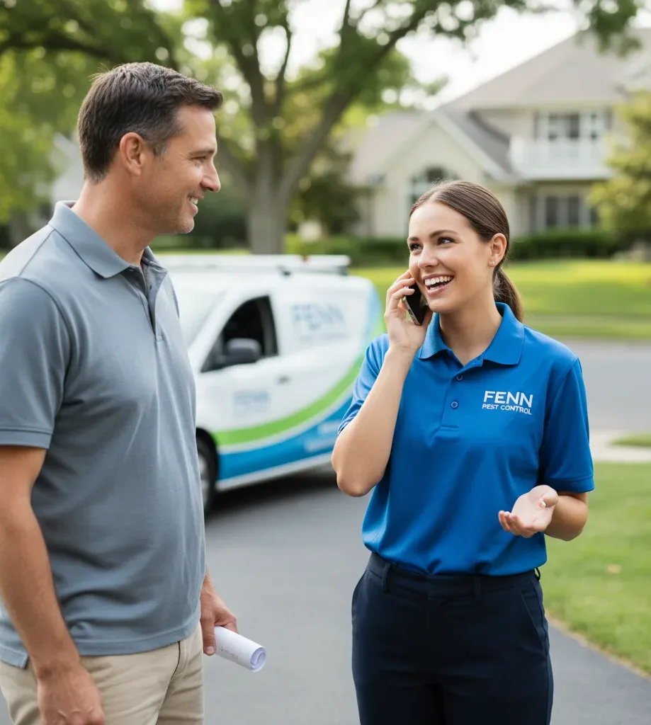 Fenn Pest Control customer support in Proctor